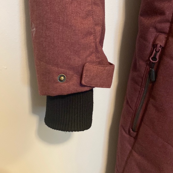 NWOT Ripzone dark dusty pink waterproof/insulated womens winter jacket. Size M. - Picture 9 of 12